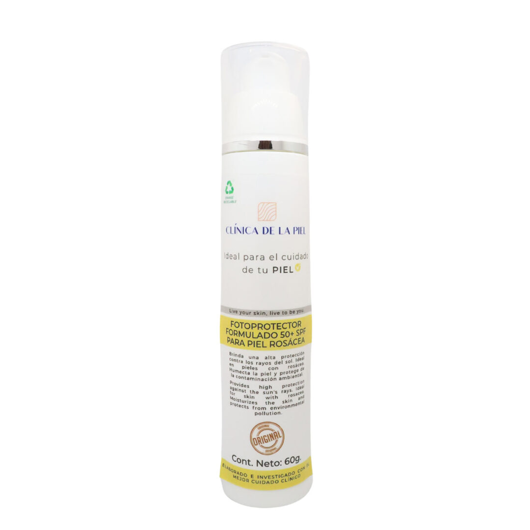 FOTOPROTECTOR  50+ SPF PARA PIEL ROSÁCEA 60 GR.