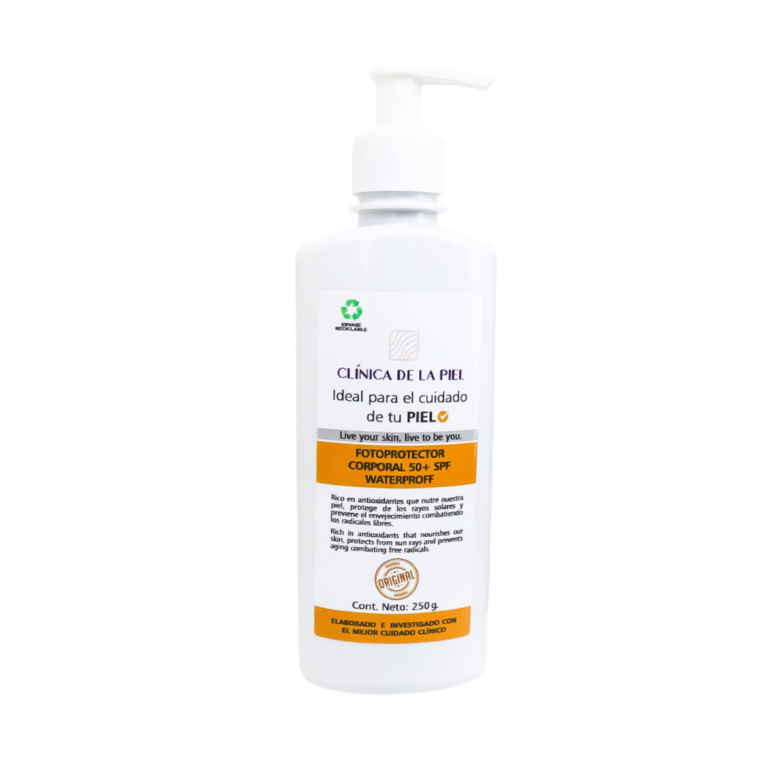 FOTOPROTECTOR CORPORAL WATERPROOF 50+ SPF 250 ML.
