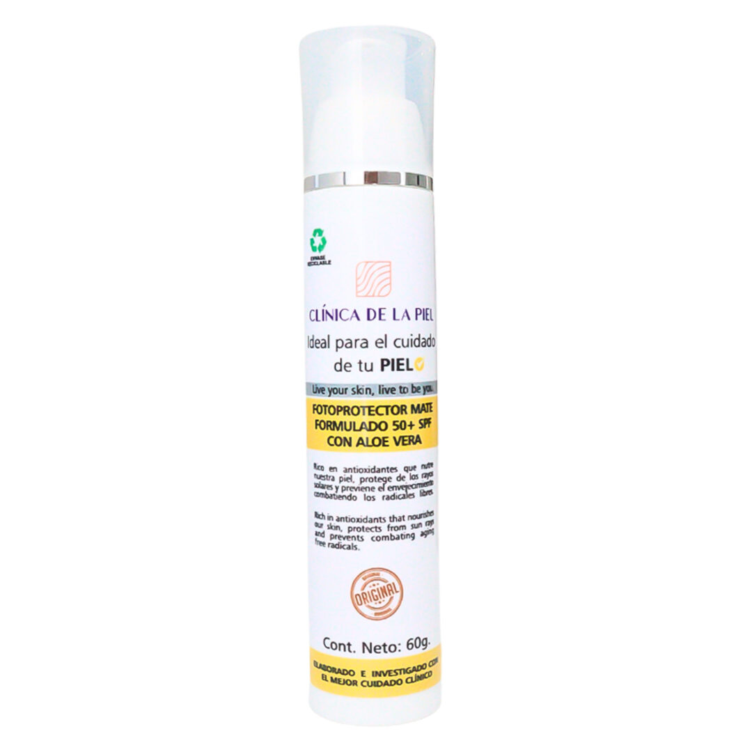 FOTOPROTECTOR MATE 50+ SPF CON ALOE VERA 60 GR.